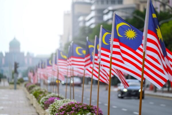 Malaysia flags